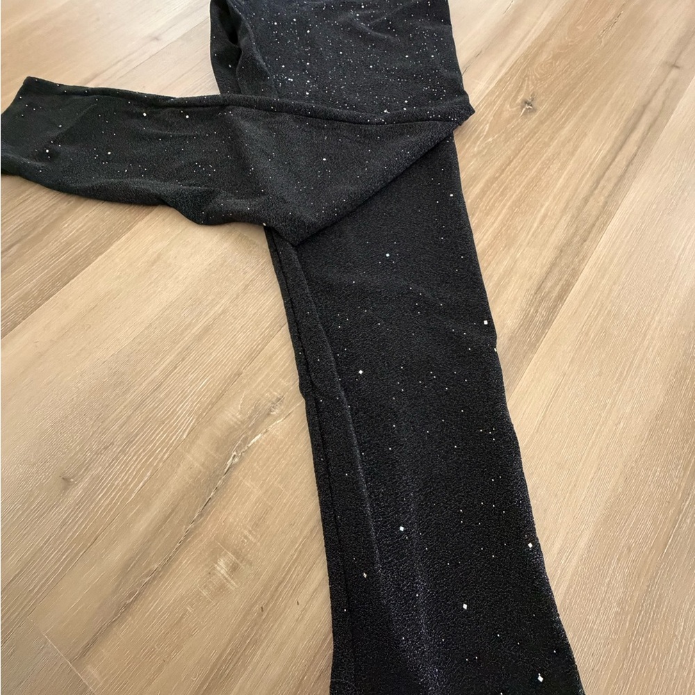 Black Sparkle Leggings
